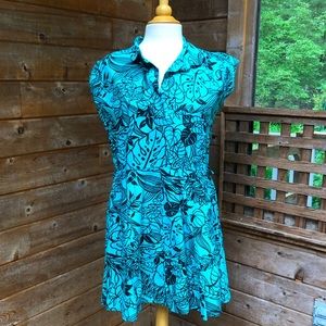Vintage Collared Dress - M